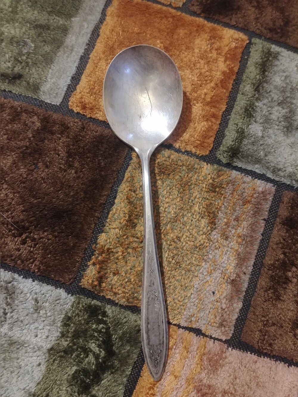 Vintage Silverplate Oneida Spoon Mid Century Item